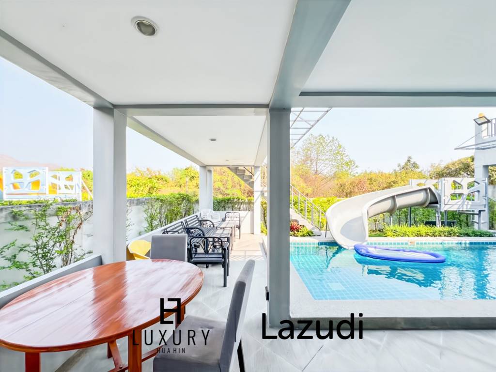 Modern 3-Bed Pool Villa 165 Sqm in Mountain View Cha-Am