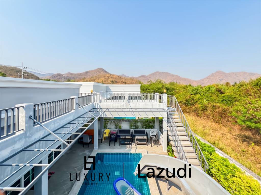 Modern 3-Bed Pool Villa 165 Sqm in Mountain View Cha-Am
