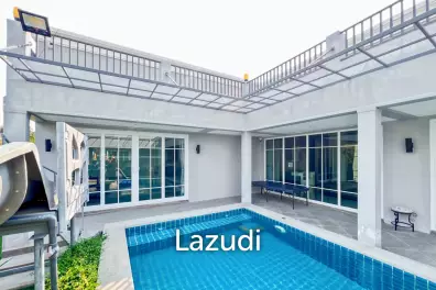 Modern 3-Bed Pool Villa 165 Sqm in Mountain View Cha-Am