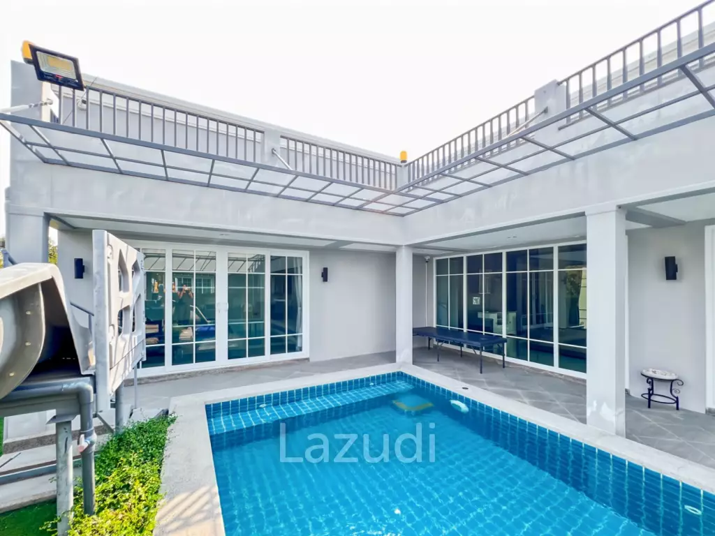 Modern 3-Bed Pool Villa 165 Sqm in Mountain View Cha-Am