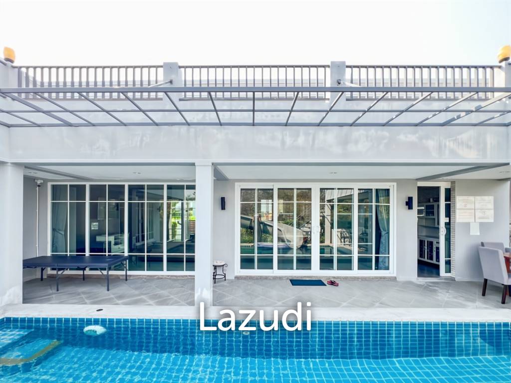 Modern 3-Bed Pool Villa 165 Sqm in Mountain View Cha-Am
