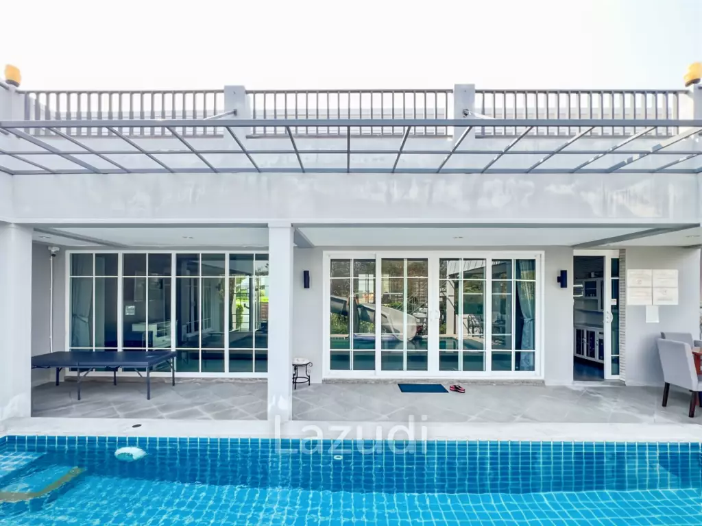 Modern 3-Bed Pool Villa 165 Sqm in Mountain View Cha-Am