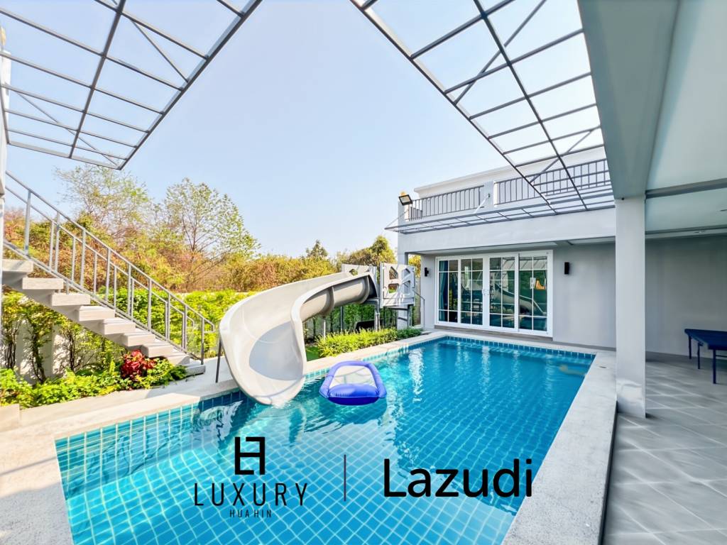 Modern 3-Bed Pool Villa 165 Sqm in Mountain View Cha-Am