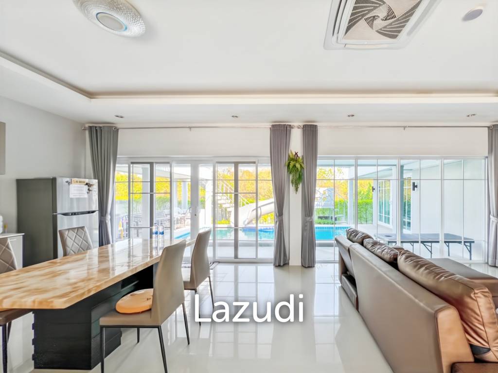 Modern 3-Bed Pool Villa 165 Sqm in Mountain View Cha-Am