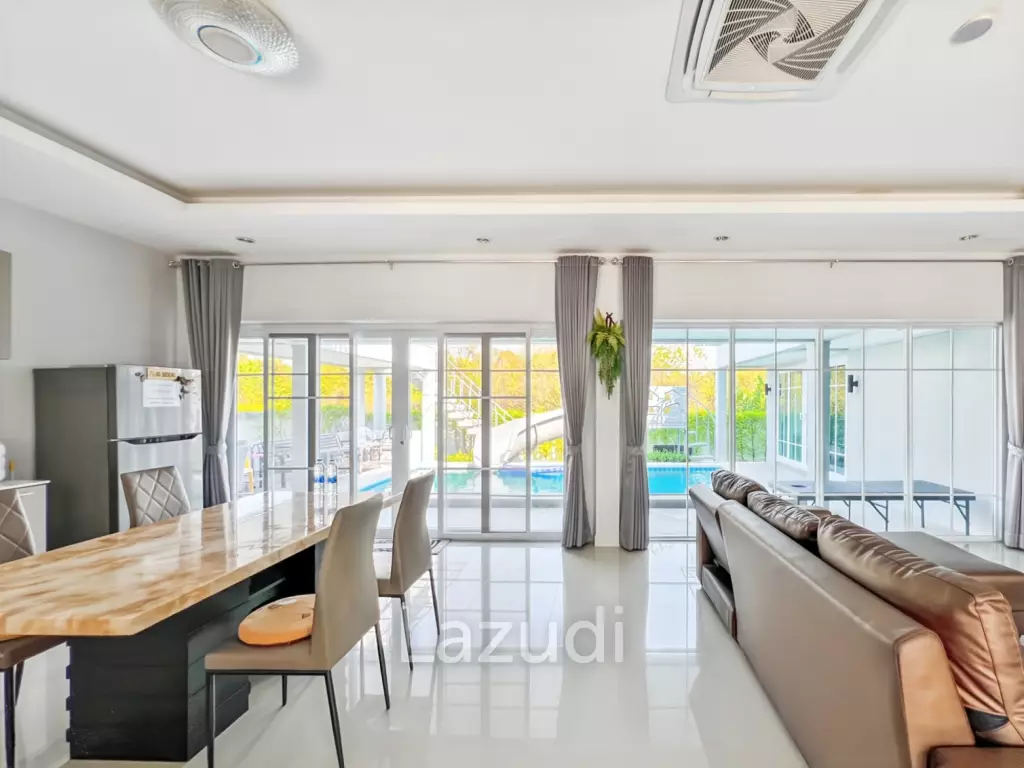 Modern 3-Bed Pool Villa 165 Sqm in Mountain View Cha-Am