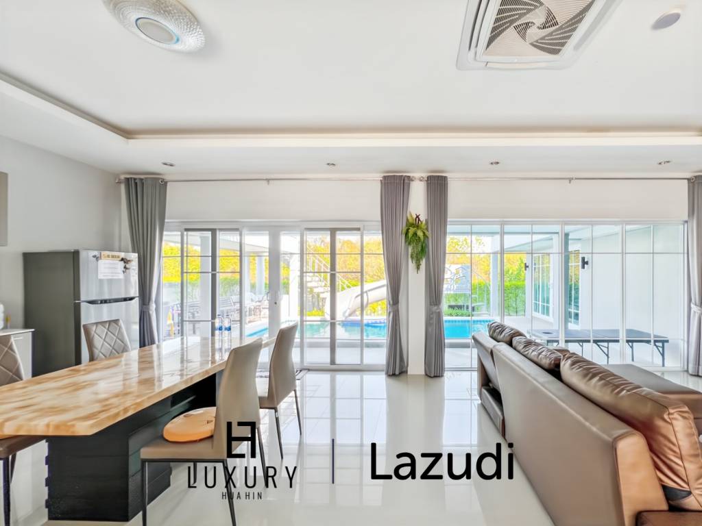 Modern 3-Bed Pool Villa 165 Sqm in Mountain View Cha-Am