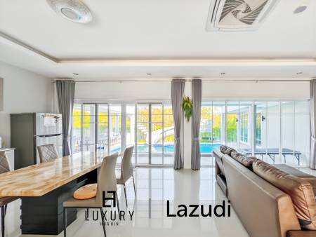 Modern 3-Bed Pool Villa 165 Sqm in Mountain View Cha-Am