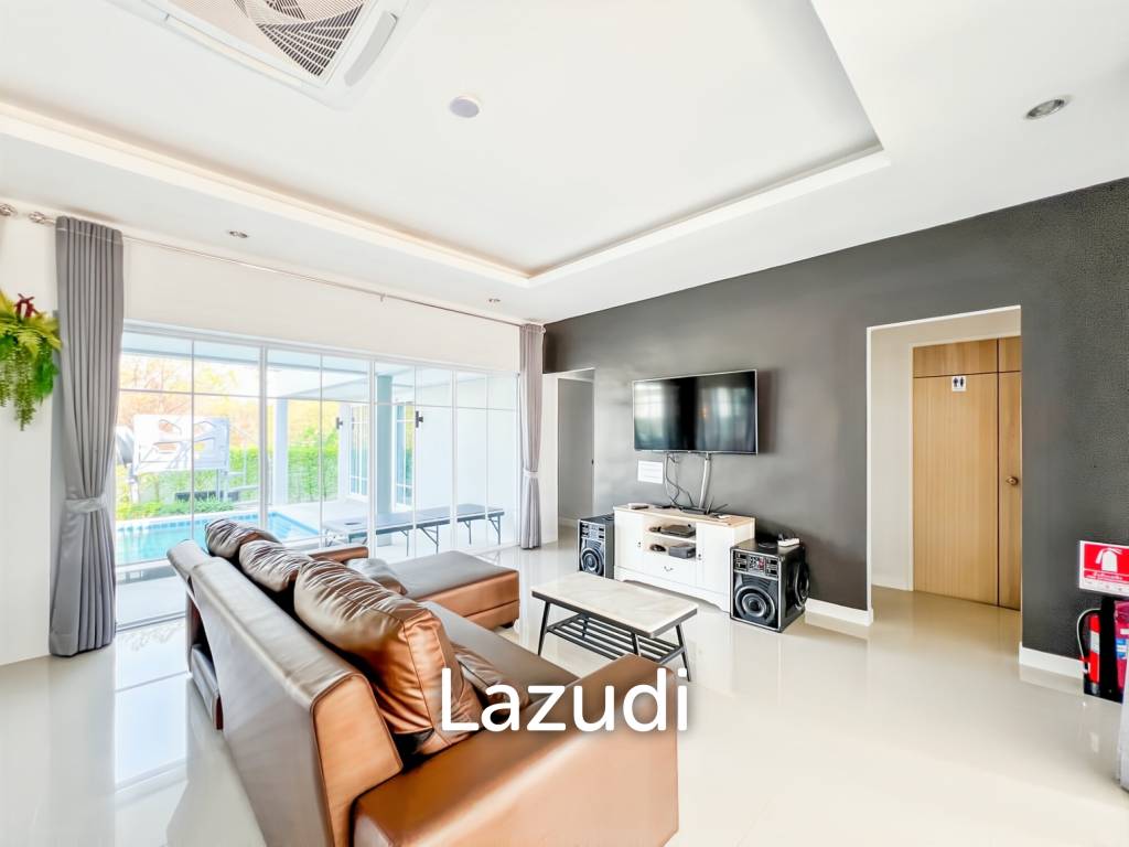 Modern 3-Bed Pool Villa 165 Sqm in Mountain View Cha-Am