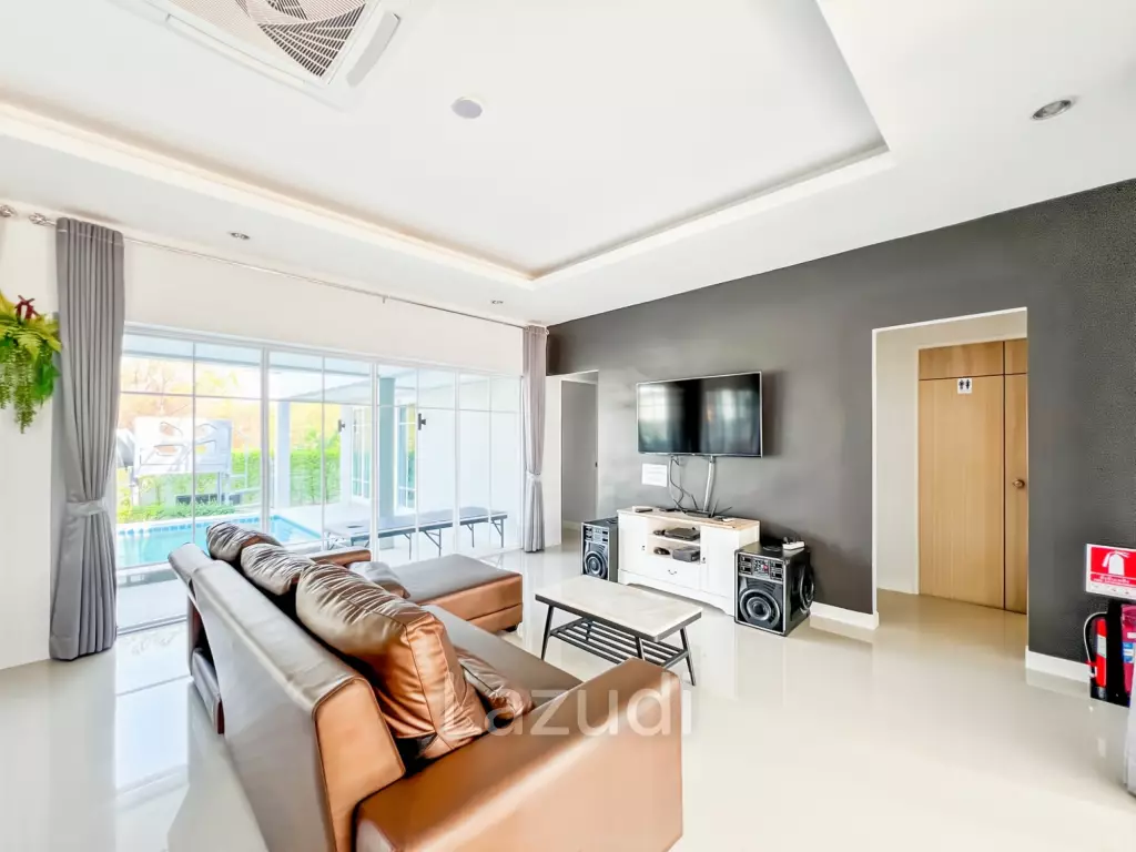 Modern 3-Bed Pool Villa 165 Sqm in Mountain View Cha-Am