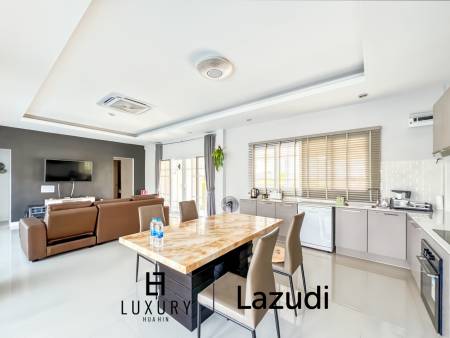 Modern 3-Bed Pool Villa 165 Sqm in Mountain View Cha-Am