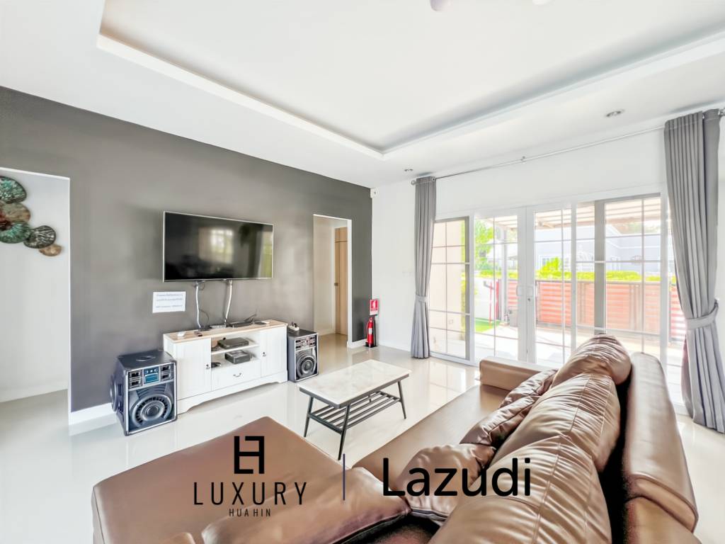 Modern 3-Bed Pool Villa 165 Sqm in Mountain View Cha-Am