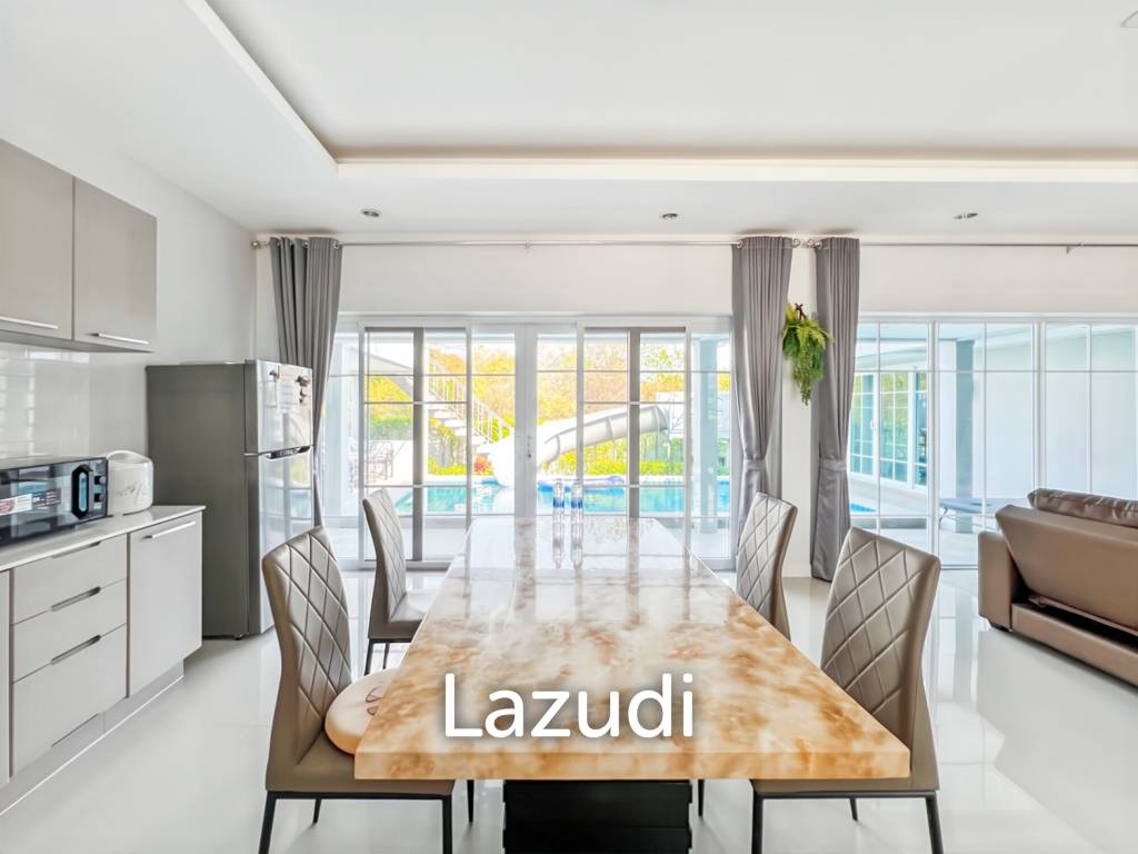 Modern 3-Bed Pool Villa 165 Sqm in Mountain View Cha-Am