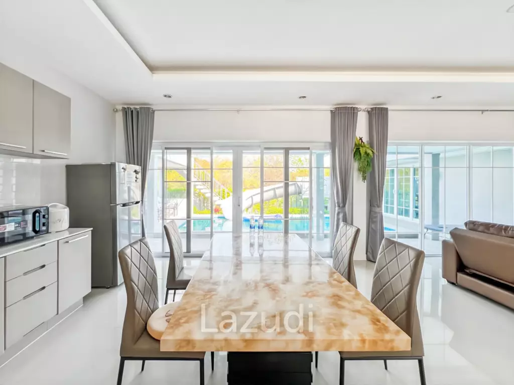Modern 3-Bed Pool Villa 165 Sqm in Mountain View Cha-Am