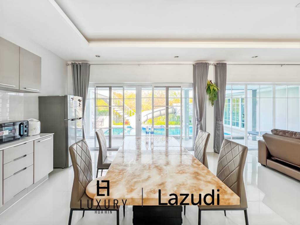 Modern 3-Bed Pool Villa 165 Sqm in Mountain View Cha-Am