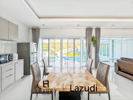 Modern 3-Bed Pool Villa 165 Sqm in Mountain View Cha-Am