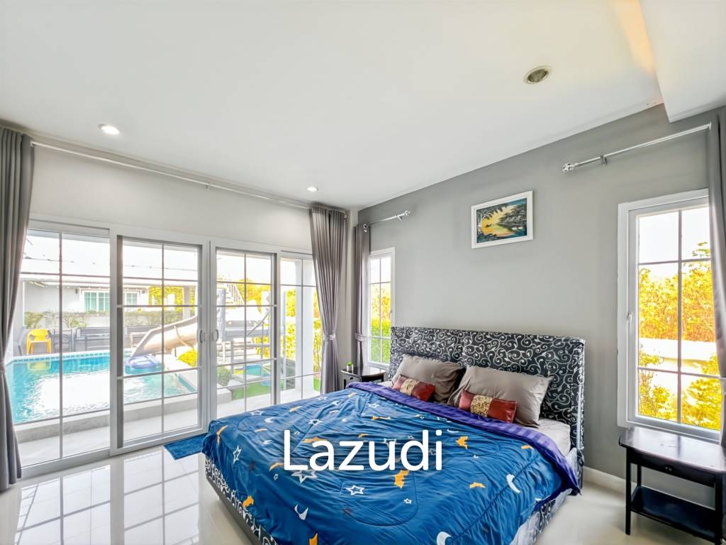 Modern 3-Bed Pool Villa 165 Sqm in Mountain View Cha-Am