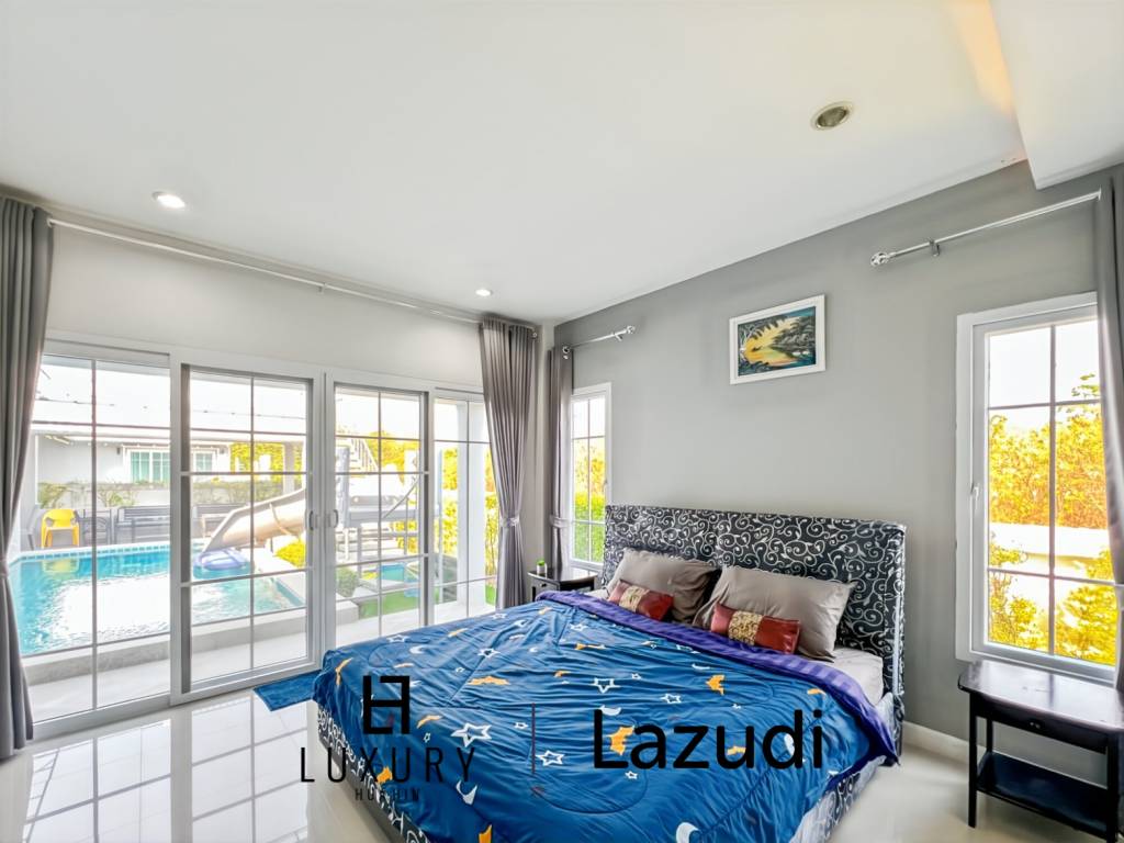 Modern 3-Bed Pool Villa 165 Sqm in Mountain View Cha-Am