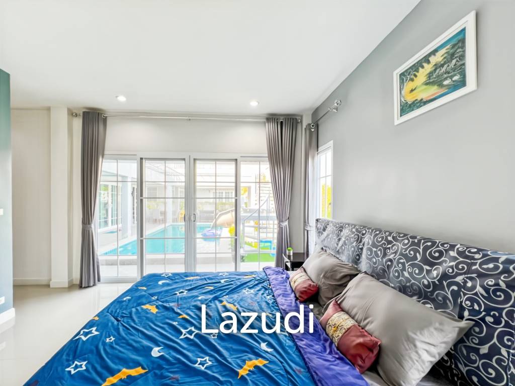 Modern 3-Bed Pool Villa 165 Sqm in Mountain View Cha-Am