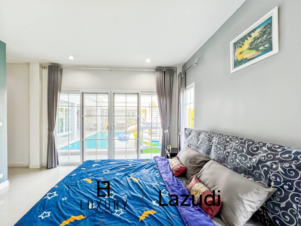 Modern 3-Bed Pool Villa 165 Sqm in Mountain View Cha-Am