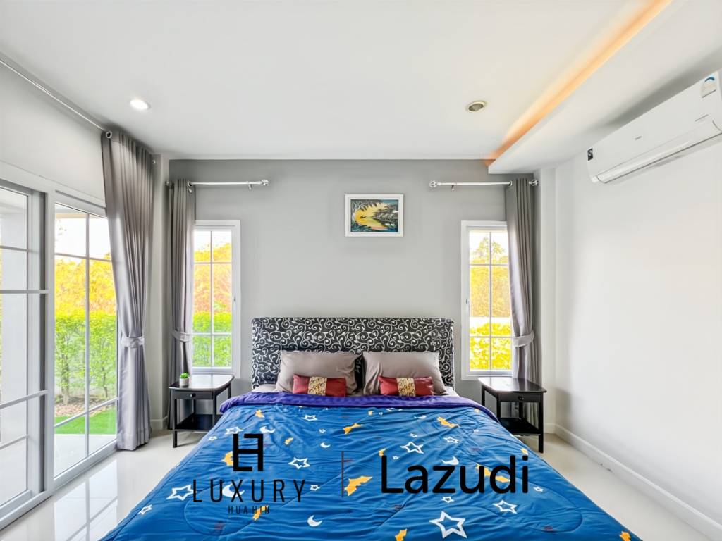 Modern 3-Bed Pool Villa 165 Sqm in Mountain View Cha-Am