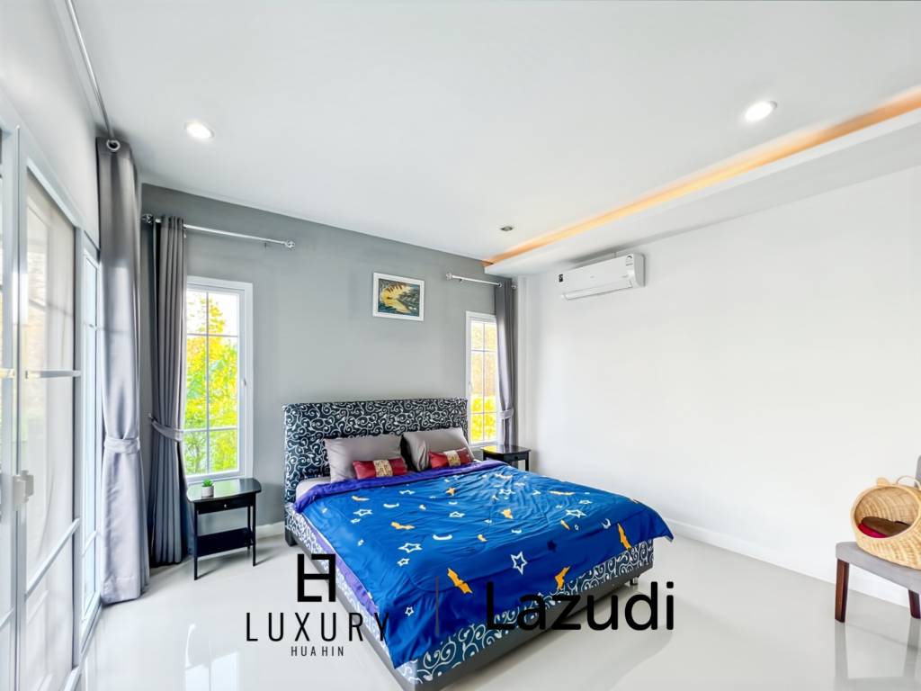 Modern 3-Bed Pool Villa 165 Sqm in Mountain View Cha-Am