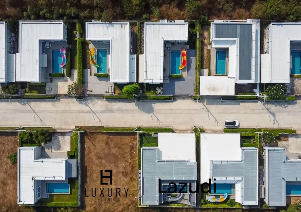 Modern 3-Bed Pool Villa 165 Sqm in Mountain View Cha-Am