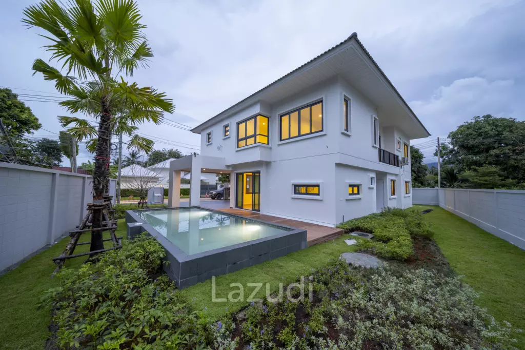 Spacious 5-Bedroom Pool Villa Just 50m to the Beach