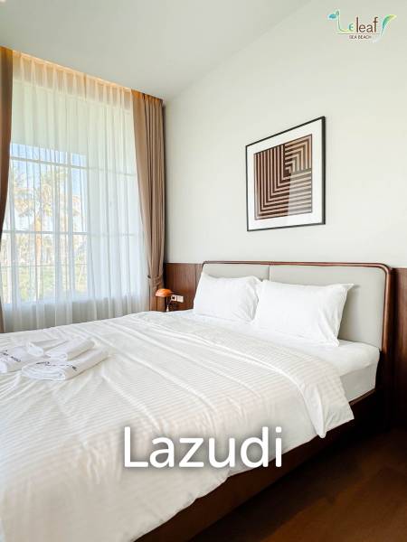 350 sqm modern pool villa in Pak Nam Pran Leleaf Sea Beach project