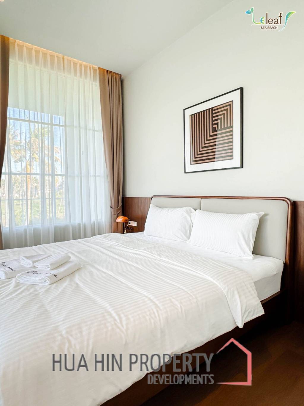 350 sqm modern pool villa in Pak Nam Pran Leleaf Sea Beach project