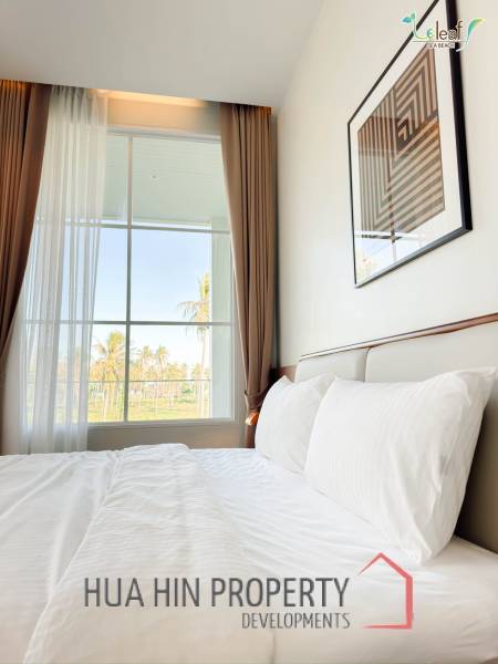 350 sqm modern pool villa in Pak Nam Pran Leleaf Sea Beach project