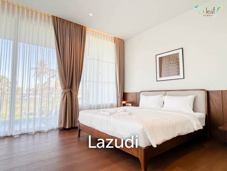 350 sqm modern pool villa in Pak Nam Pran Leleaf Sea Beach project