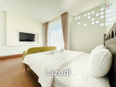 350 sqm modern pool villa in Pak Nam Pran Leleaf Sea Beach project