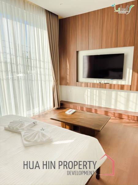 350 sqm modern pool villa in Pak Nam Pran Leleaf Sea Beach project