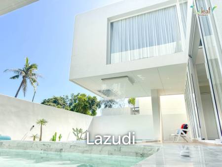 350 sqm modern pool villa in Pak Nam Pran Leleaf Sea Beach project