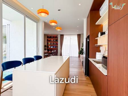 350 sqm modern pool villa in Pak Nam Pran Leleaf Sea Beach project