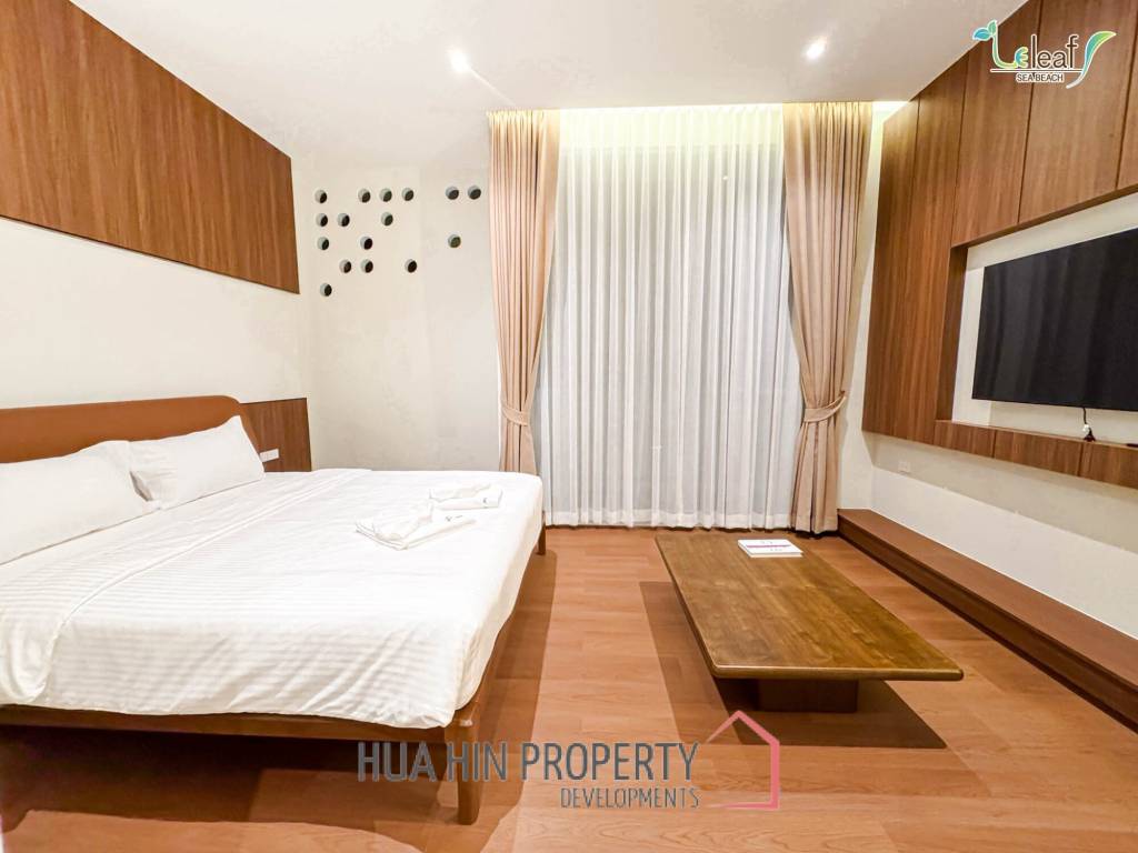 350 sqm modern pool villa in Pak Nam Pran Leleaf Sea Beach project