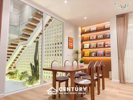 350 sqm modern pool villa in Pak Nam Pran Leleaf Sea Beach project