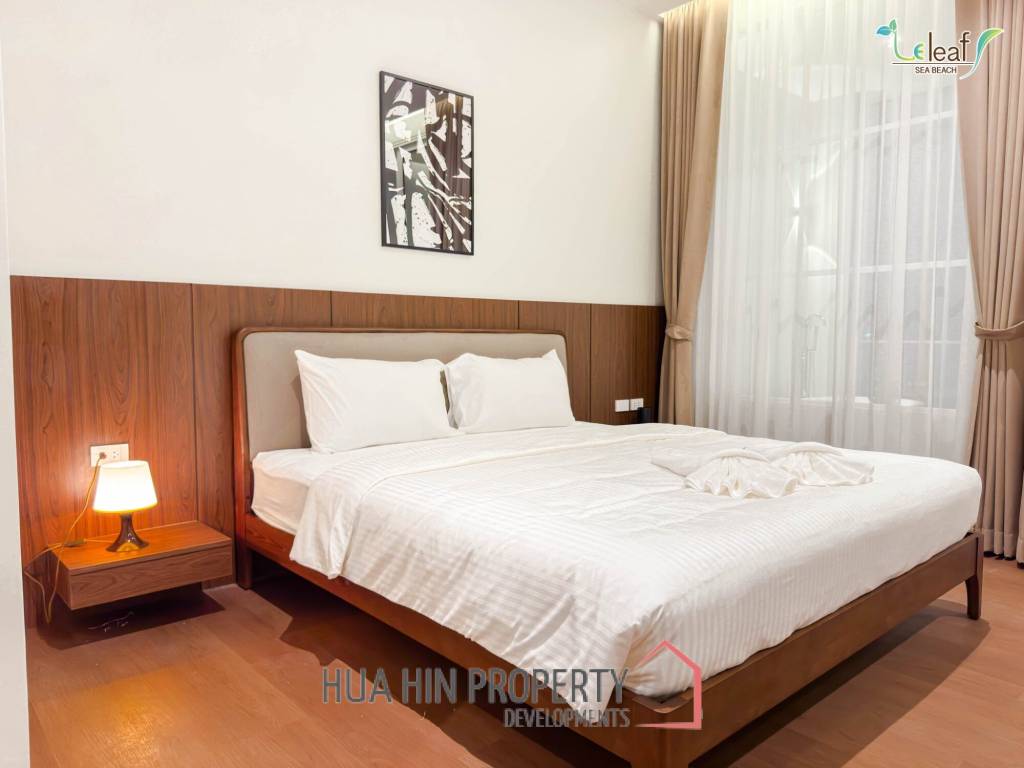 350 sqm modern pool villa in Pak Nam Pran Leleaf Sea Beach project