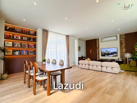 350 sqm modern pool villa in Pak Nam Pran Leleaf Sea Beach project