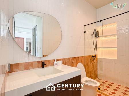 350 sqm modern pool villa in Pak Nam Pran Leleaf Sea Beach project