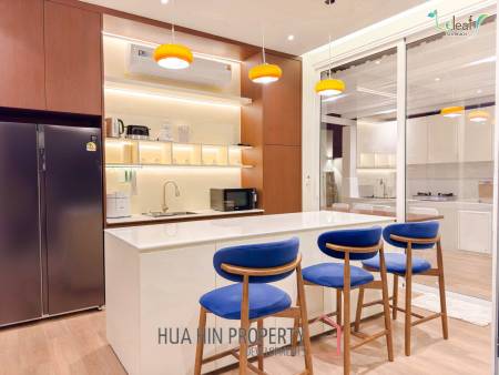 350 sqm modern pool villa in Pak Nam Pran Leleaf Sea Beach project