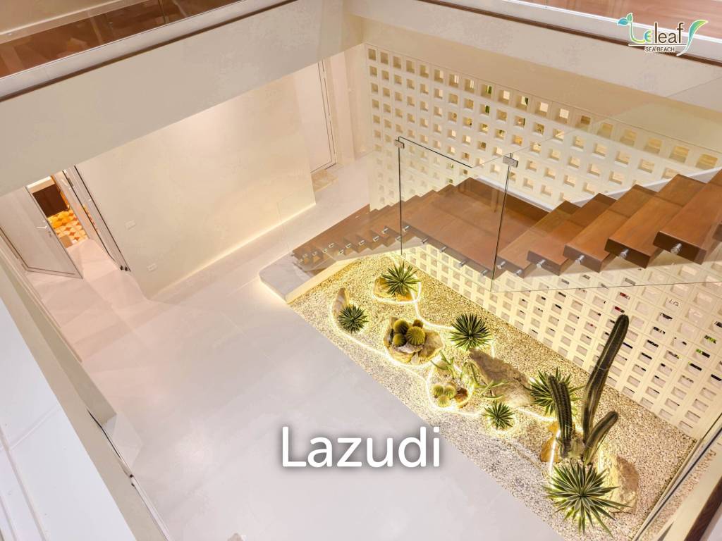 350 sqm modern pool villa in Pak Nam Pran Leleaf Sea Beach project