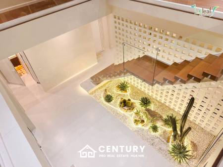 350 sqm modern pool villa in Pak Nam Pran Leleaf Sea Beach project