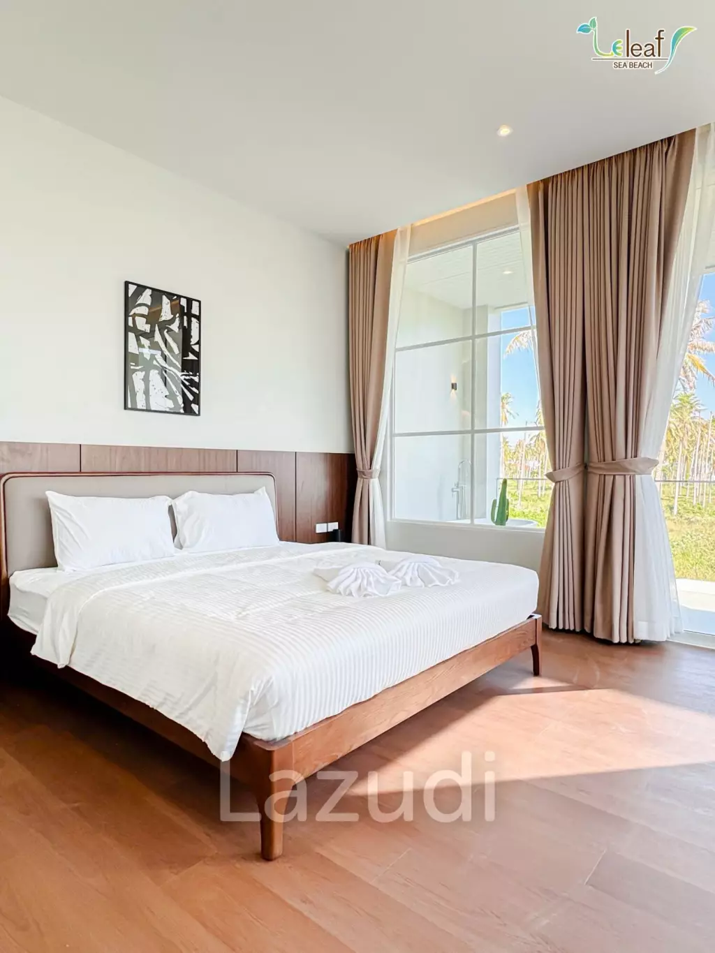 350 sqm modern pool villa in Pak Nam Pran Leleaf Sea Beach project