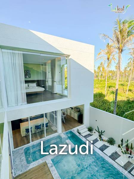 350 sqm modern pool villa in Pak Nam Pran Leleaf Sea Beach project