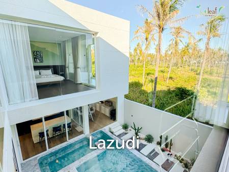 350 sqm modern pool villa in Pak Nam Pran Leleaf Sea Beach project