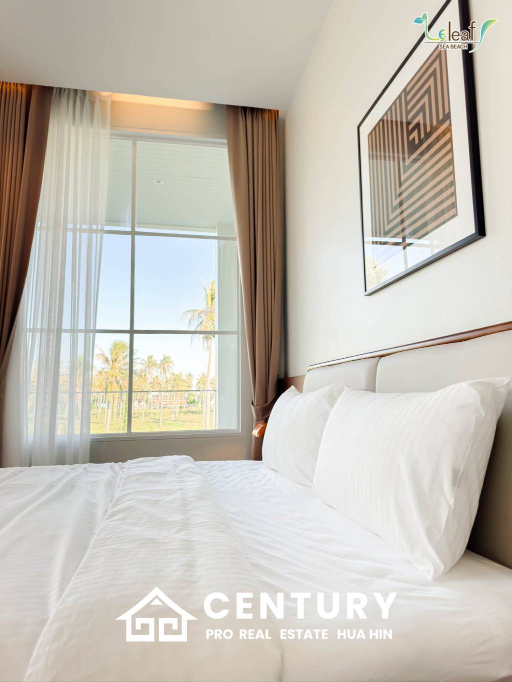 350 sqm modern pool villa in Pak Nam Pran Leleaf Sea Beach project