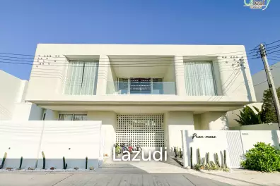 350 sqm modern pool villa in Pak Nam Pran Leleaf Sea Beach project