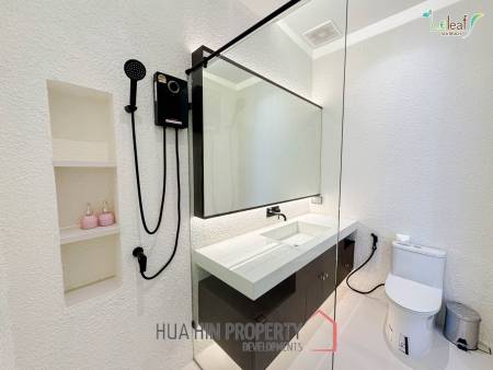 350 sqm modern pool villa in Pak Nam Pran Leleaf Sea Beach project