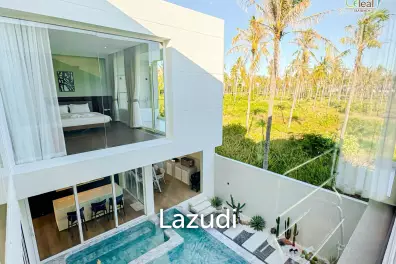 350 sqm modern pool villa in Pak Nam Pran Leleaf Sea Beach project